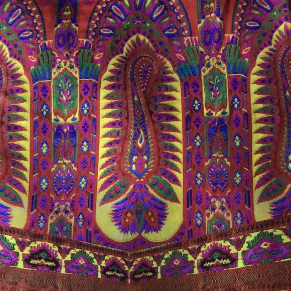 Multicolored Midi Skirt - Picture 2 of 6